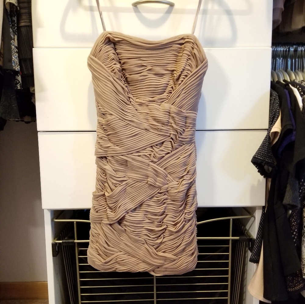 Strapless dress
